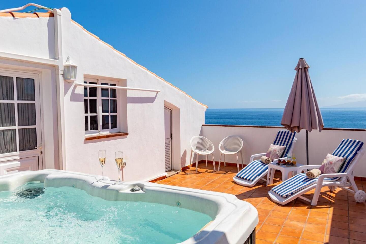 Penthouse Apt With Jacuzzi By Dream Homes Tenerife Puerto de Santiago  Luaran gambar