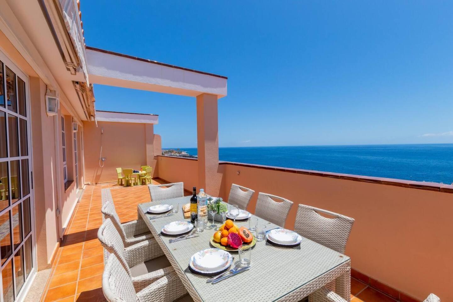 Penthouse Apt With Jacuzzi By Dream Homes Tenerife Puerto de Santiago  Luaran gambar