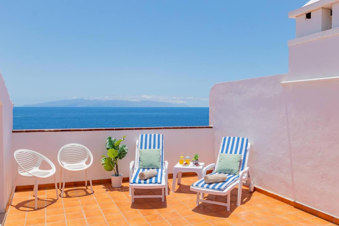 Penthouse Apt With Jacuzzi By Dream Homes Tenerife Puerto de Santiago  Luaran gambar