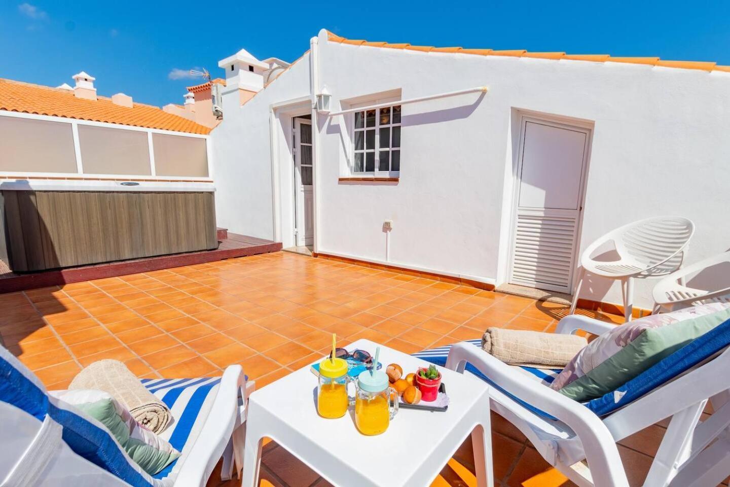 Penthouse Apt With Jacuzzi By Dream Homes Tenerife Puerto de Santiago  Luaran gambar