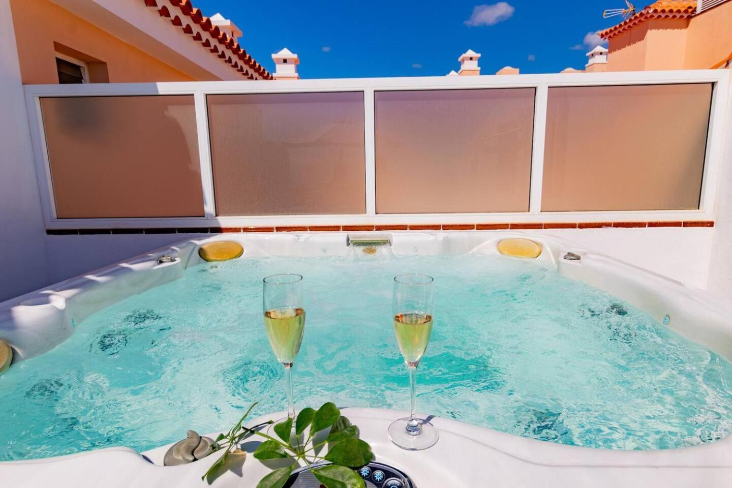 Penthouse Apt With Jacuzzi By Dream Homes Tenerife Puerto de Santiago  Luaran gambar