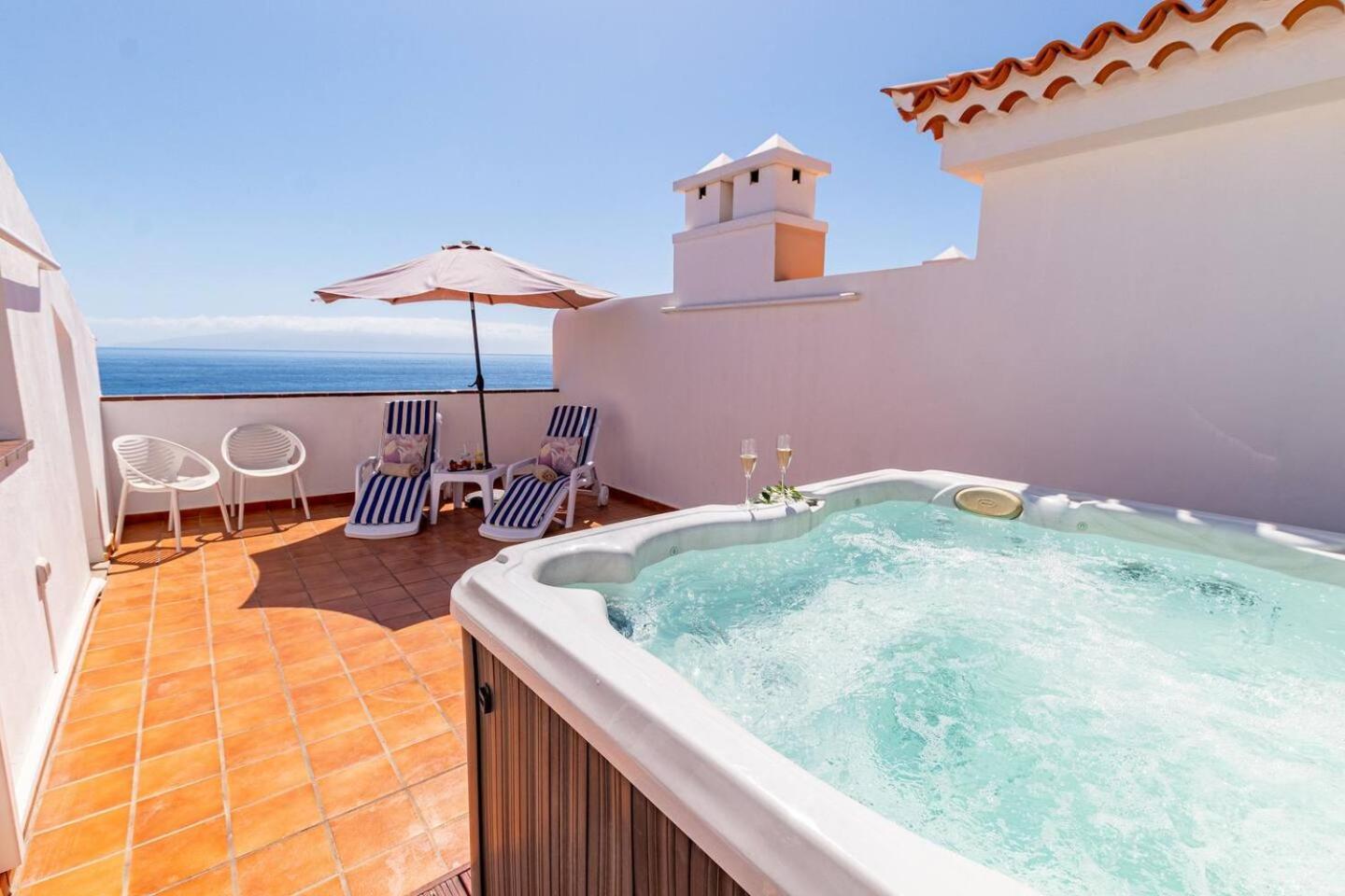 Penthouse Apt With Jacuzzi By Dream Homes Tenerife Puerto de Santiago  Luaran gambar